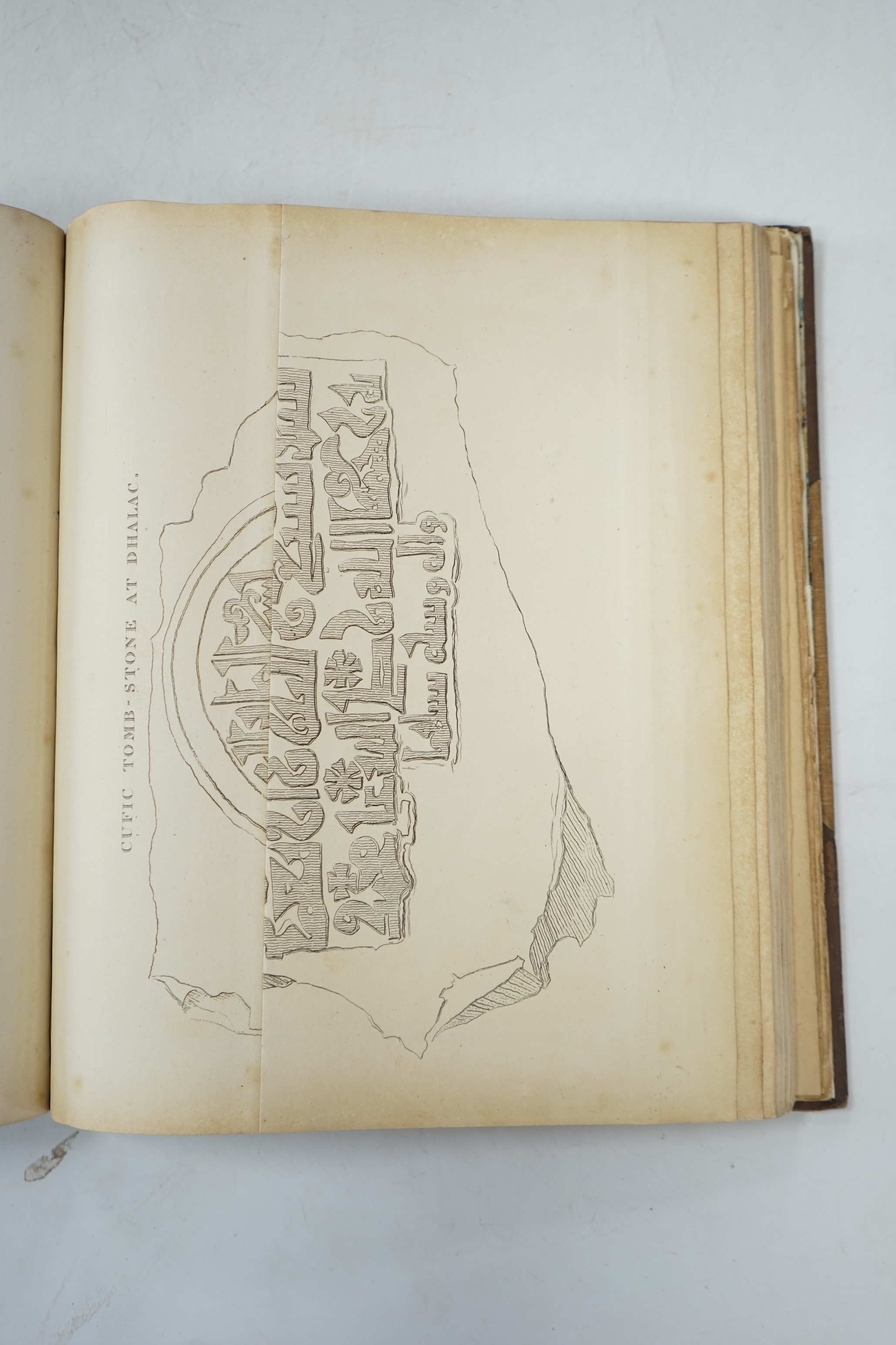 Valentia, George Annesley, Viscount - Voyages and Travels to India, Ceylon, the Red Sea, Abysinnia, and Egypt ... (2nd edition), 3 vols. and atlas of plates (72 including some folded - amongst which are a large plan of A